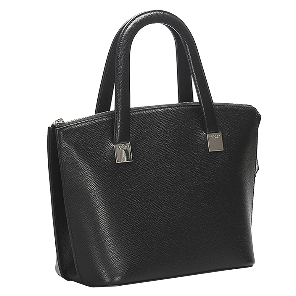 

Celine Black Calf Leather Satchel Bag