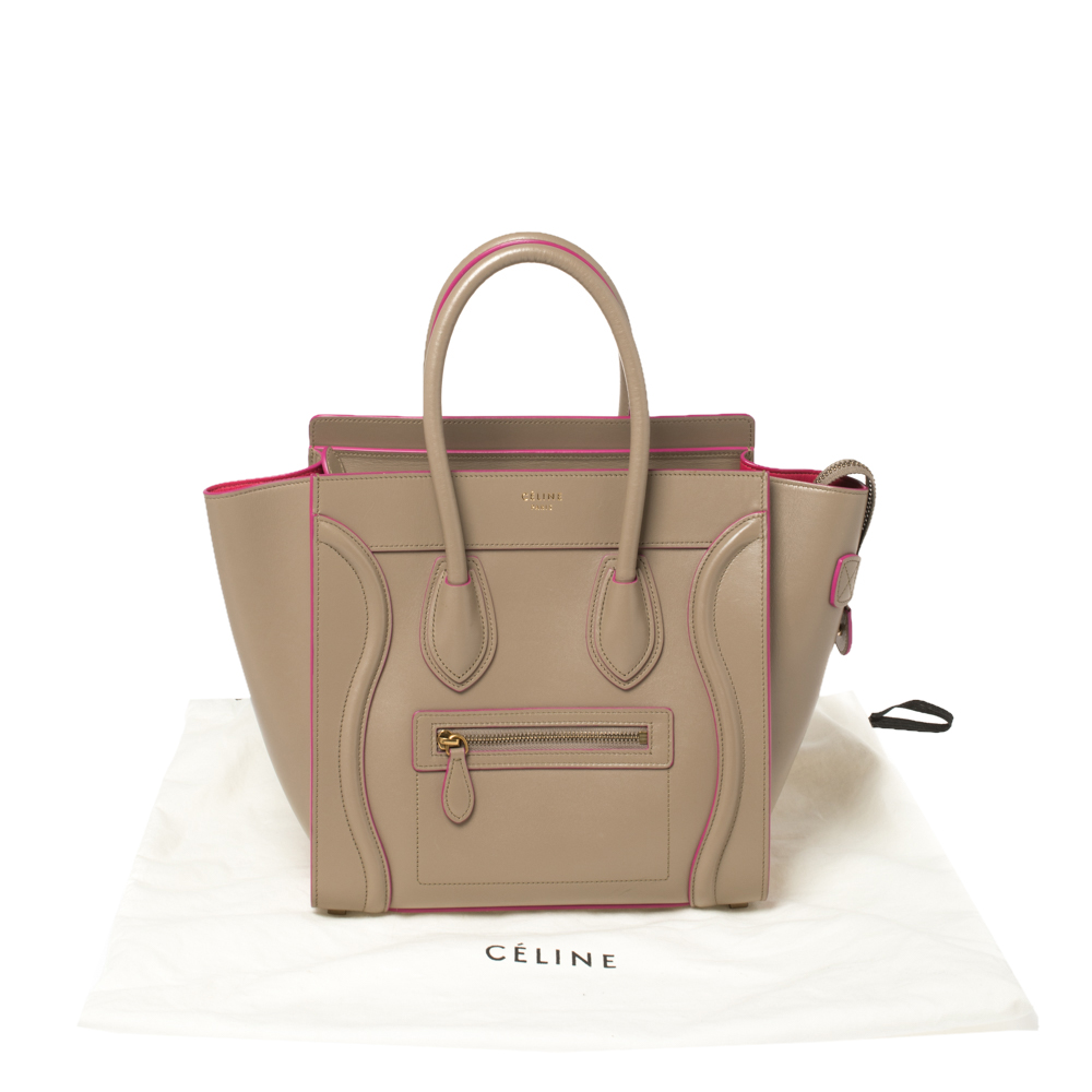 celine luggage beige