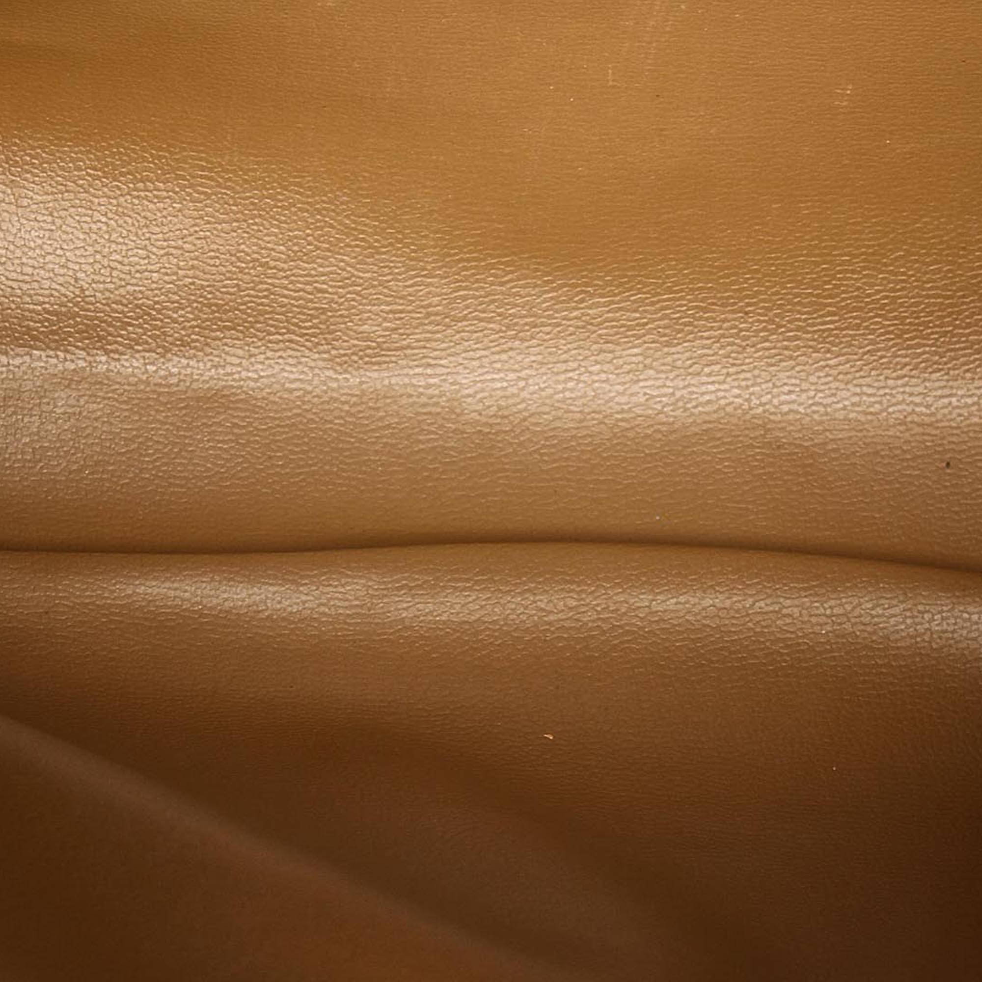 

Celine Brown/Beige Macadam Canvas Clutch Bag