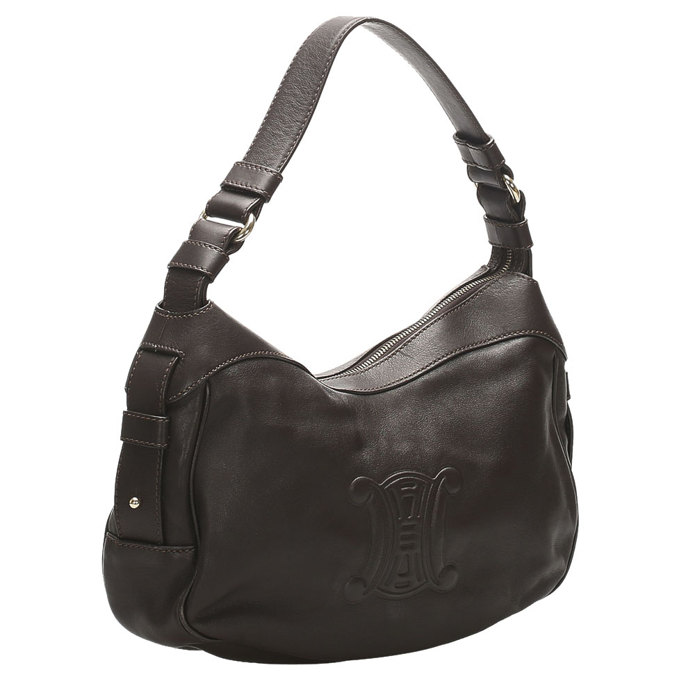 

Celine Black Leather Shoulder Bag