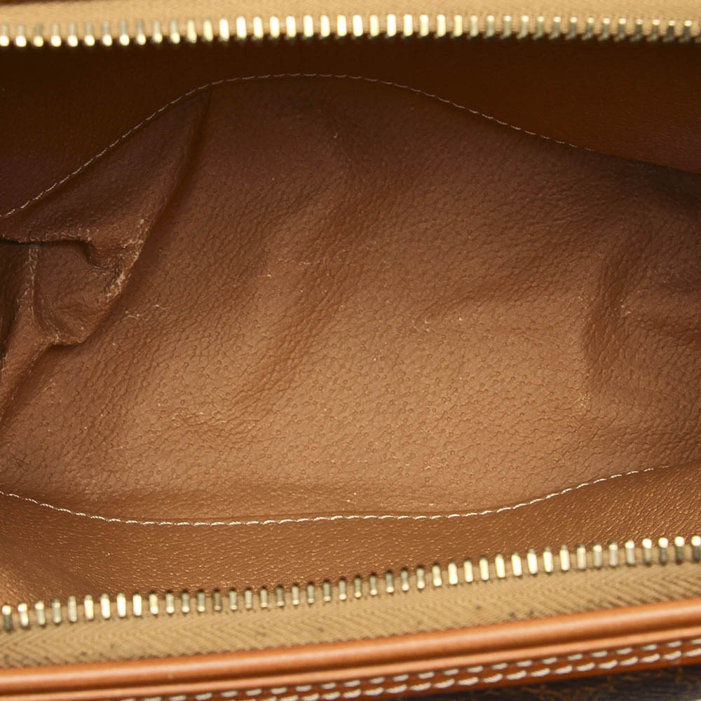 

Celine Brown Macadam Coated Canvas Clutch