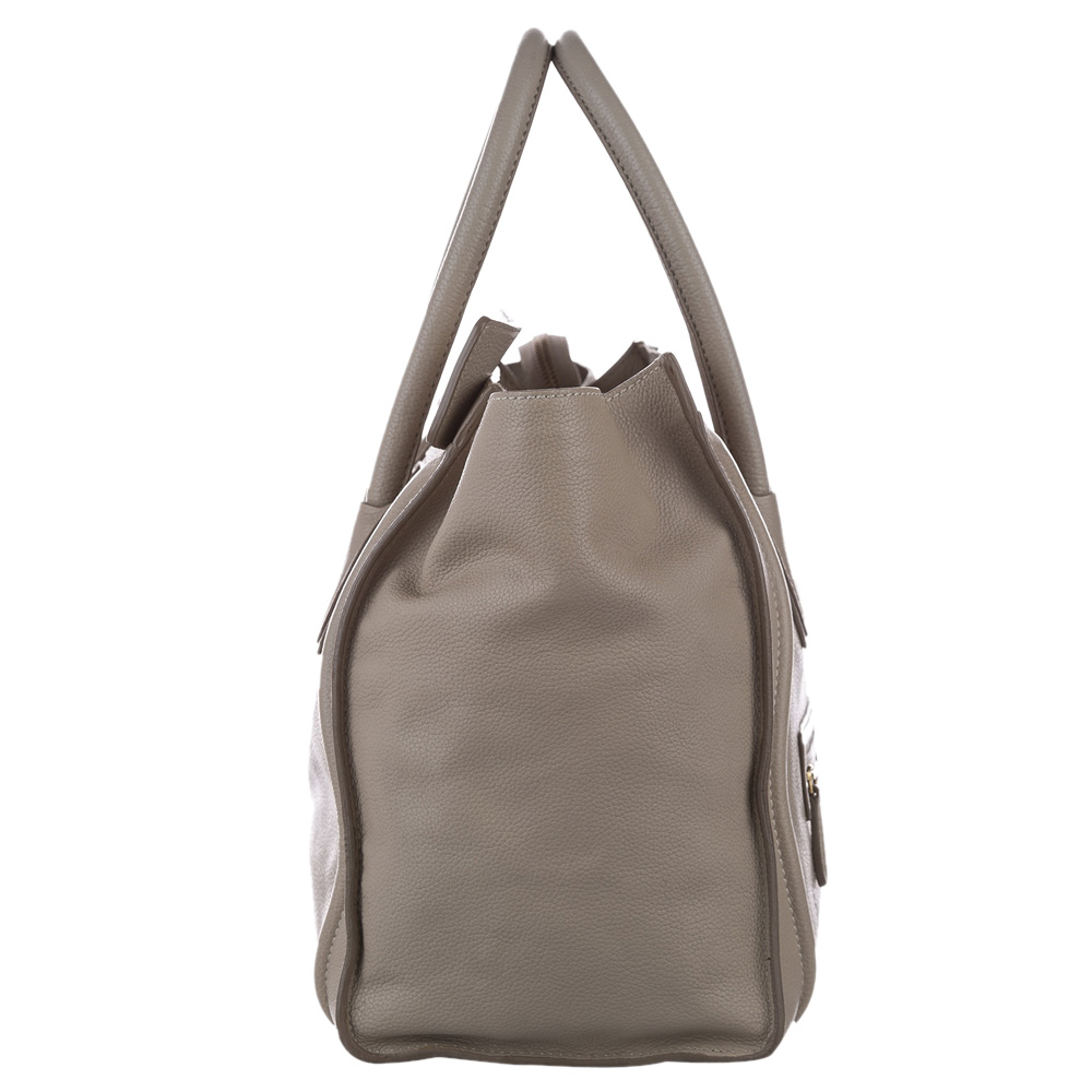 

Celine Brown Leather Luggage Tote