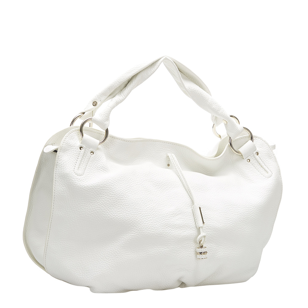 

Celine White Leather Bittersweet Shoulder Bag