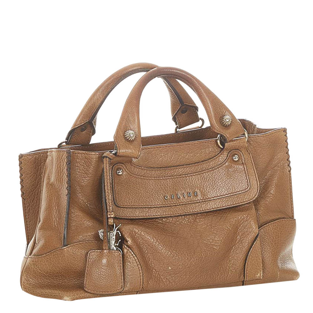 

Celine Brown Leather Boogie Bag