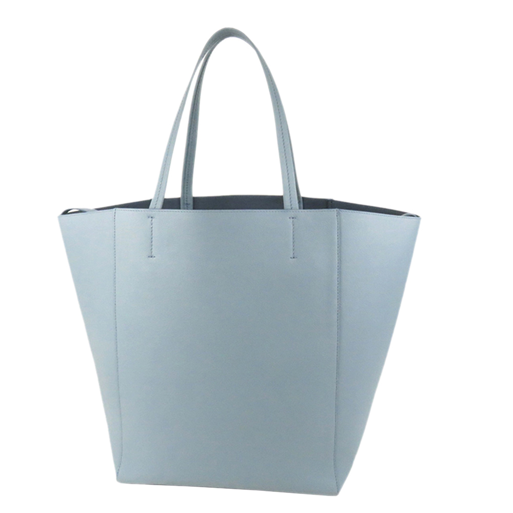 

Celine Blue Leather Phantom Cabas Tote Bag
