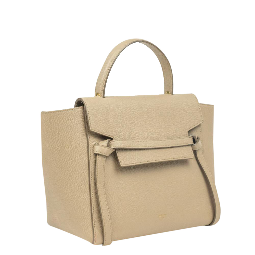 

Celine Beige Micro Leather Belt Bag