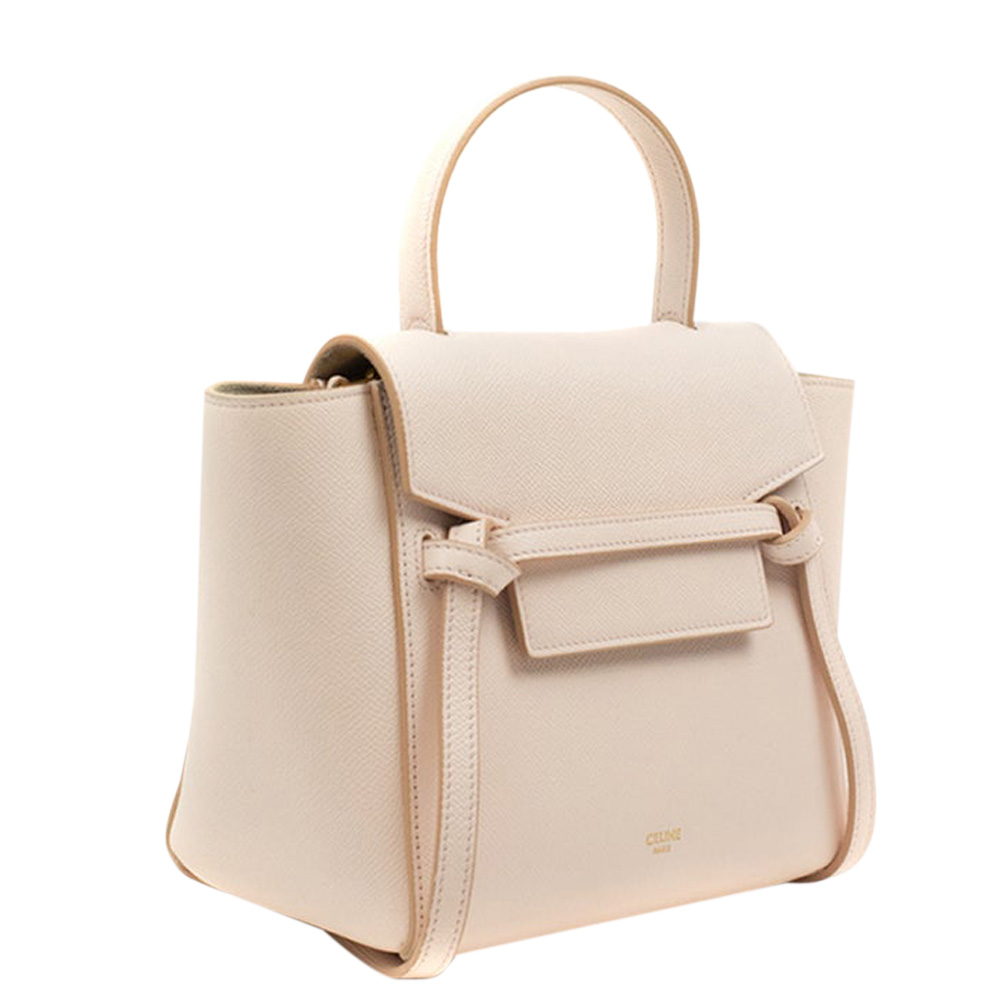 

Celine Pink Leather Nano Belt Shoulder Bag