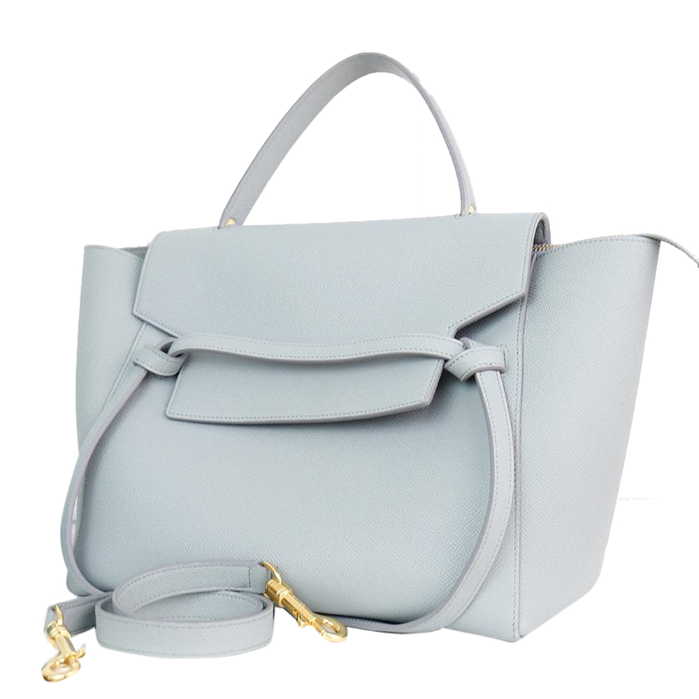 

Celine Blue Leather Mini Belt Bag