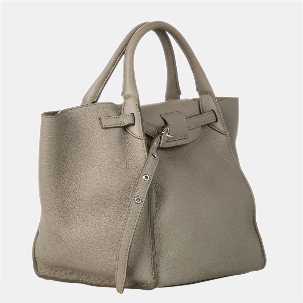 

Celine Grey Small Big Leather Satchel