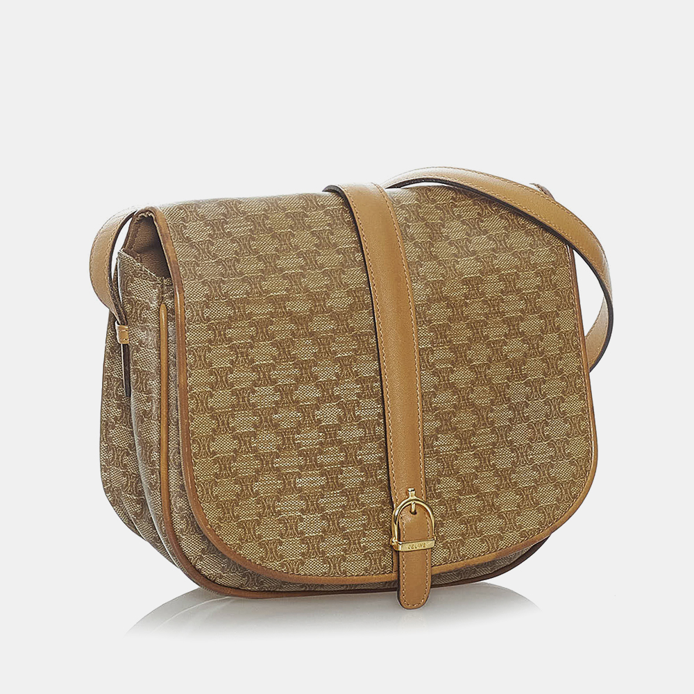 

Celine Brown/Beige Macadam Crossbody Bag