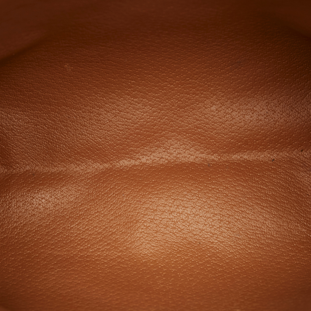 

Celine Brown Macadam Clutch Bag