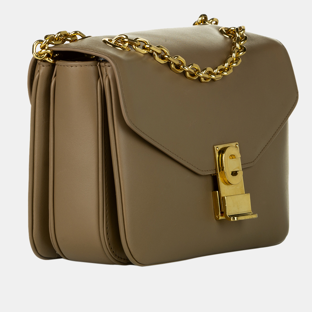 

Celine Brown C Bag Leather Crossbody Bag