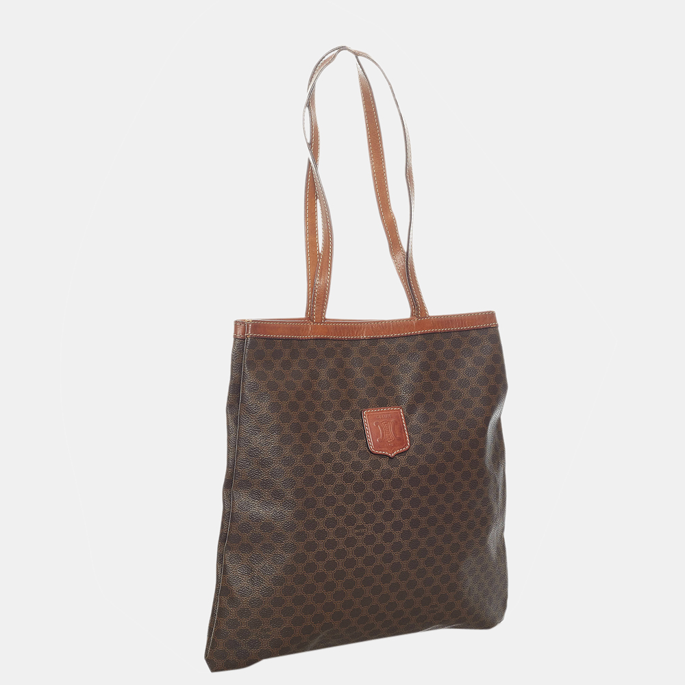 

Celine Brown Macadam Tote Bag