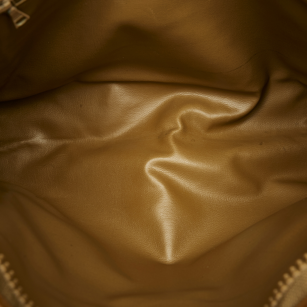 

Celine Brown/Beige Macadam Clutch Bag