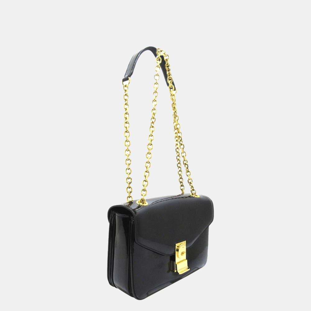 

Celine Black C Bag Patent Leather Crossbody Bag
