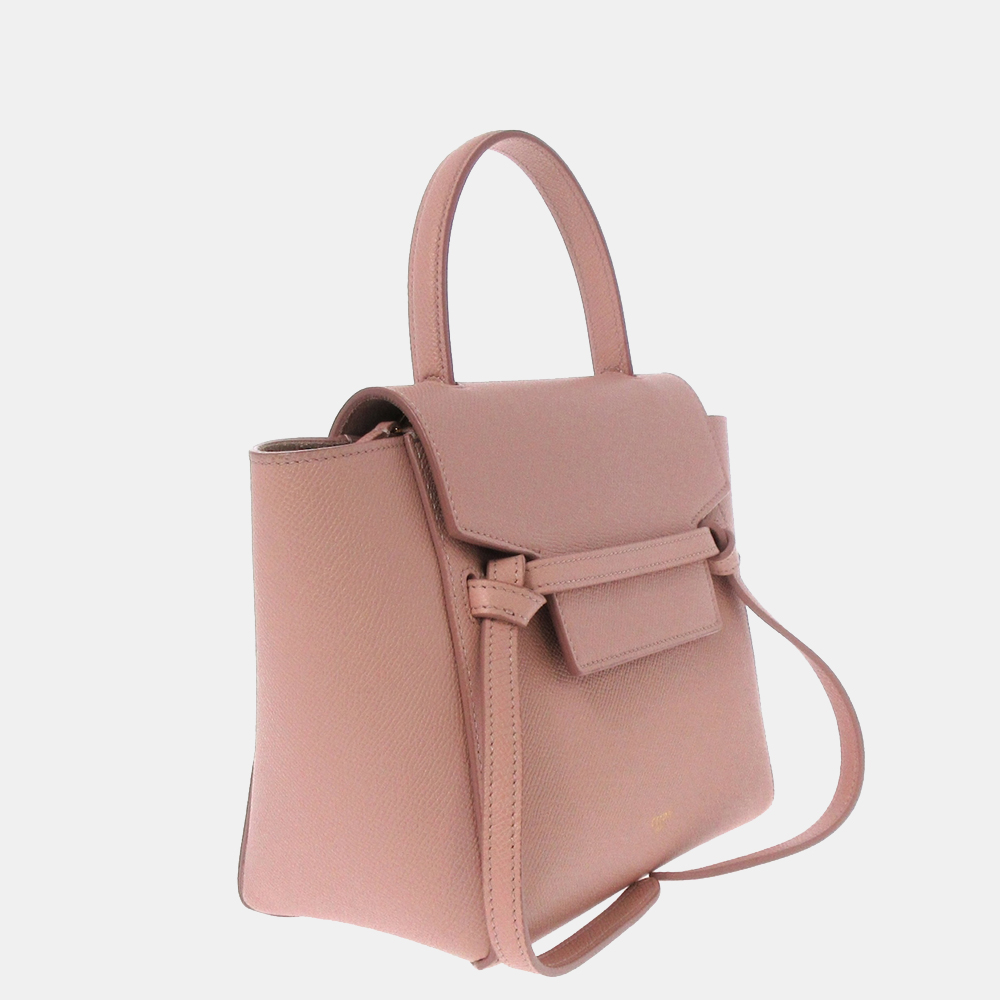 

Celine Pink Belt Leather Satchel