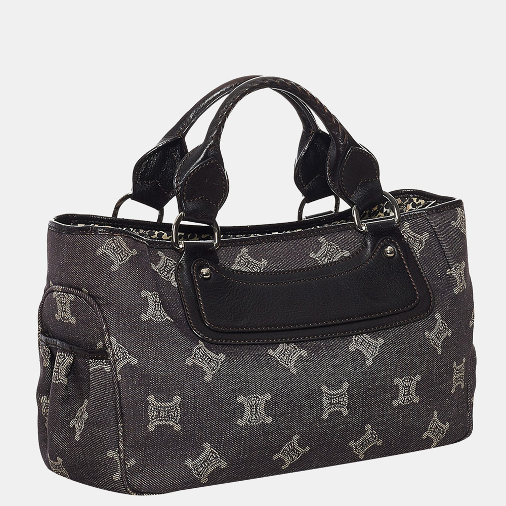 

Celine Black Boogie Denim Handbag