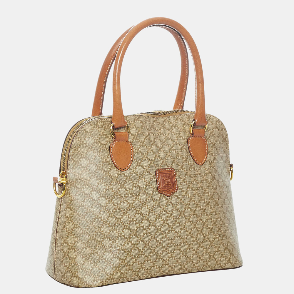 

Celine Beige/Brown Macadam Handbag
