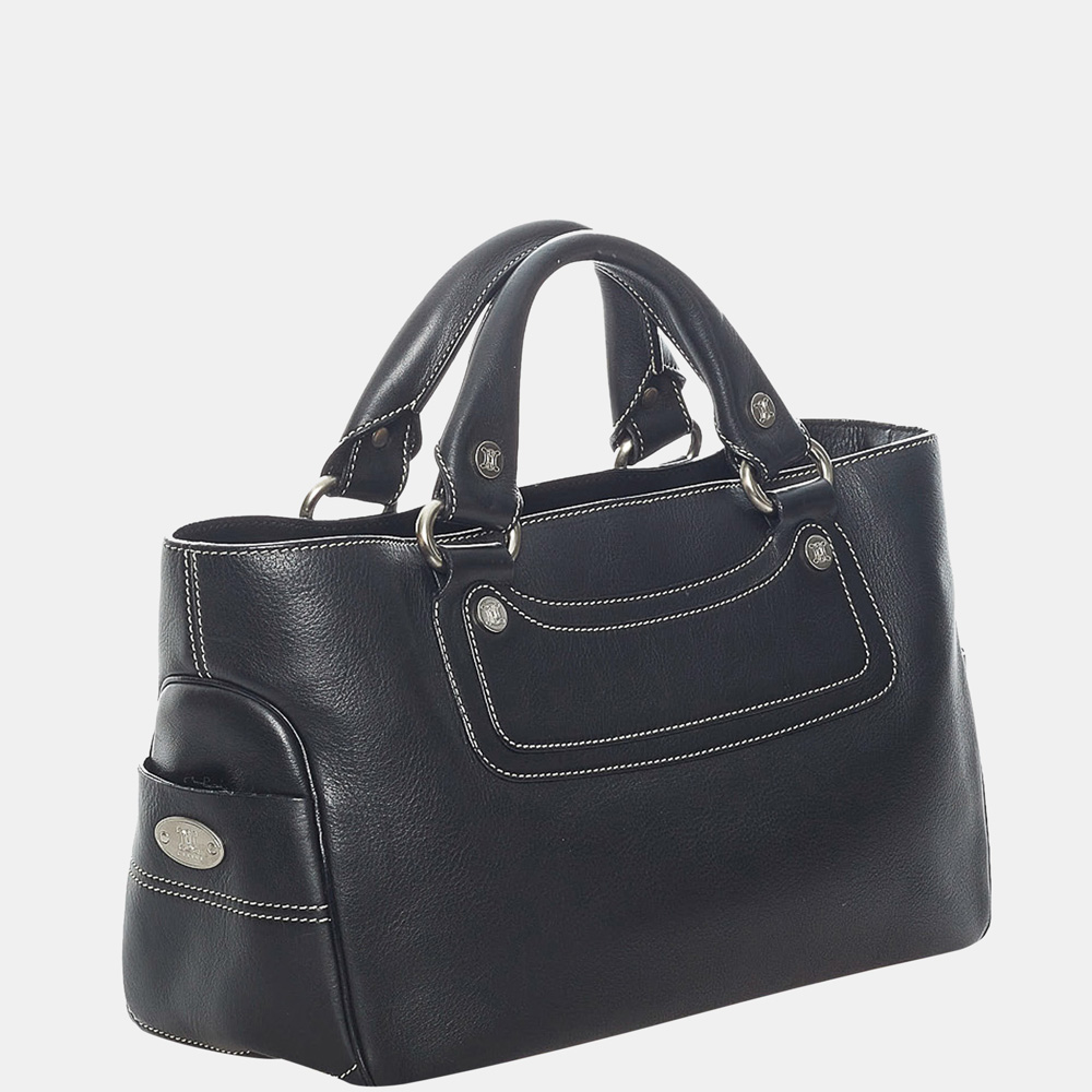 

Celine Black Boogie Leather Handbag