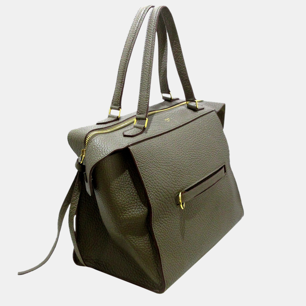 

Celine Green Ring Leather Handbag