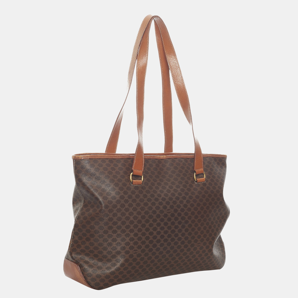 

Celine Brown Macadam Tote Bag