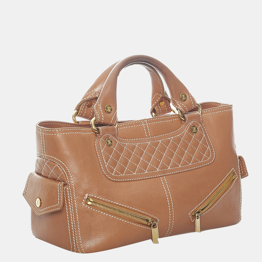 

Celine Brown Boogie Leather Handbag