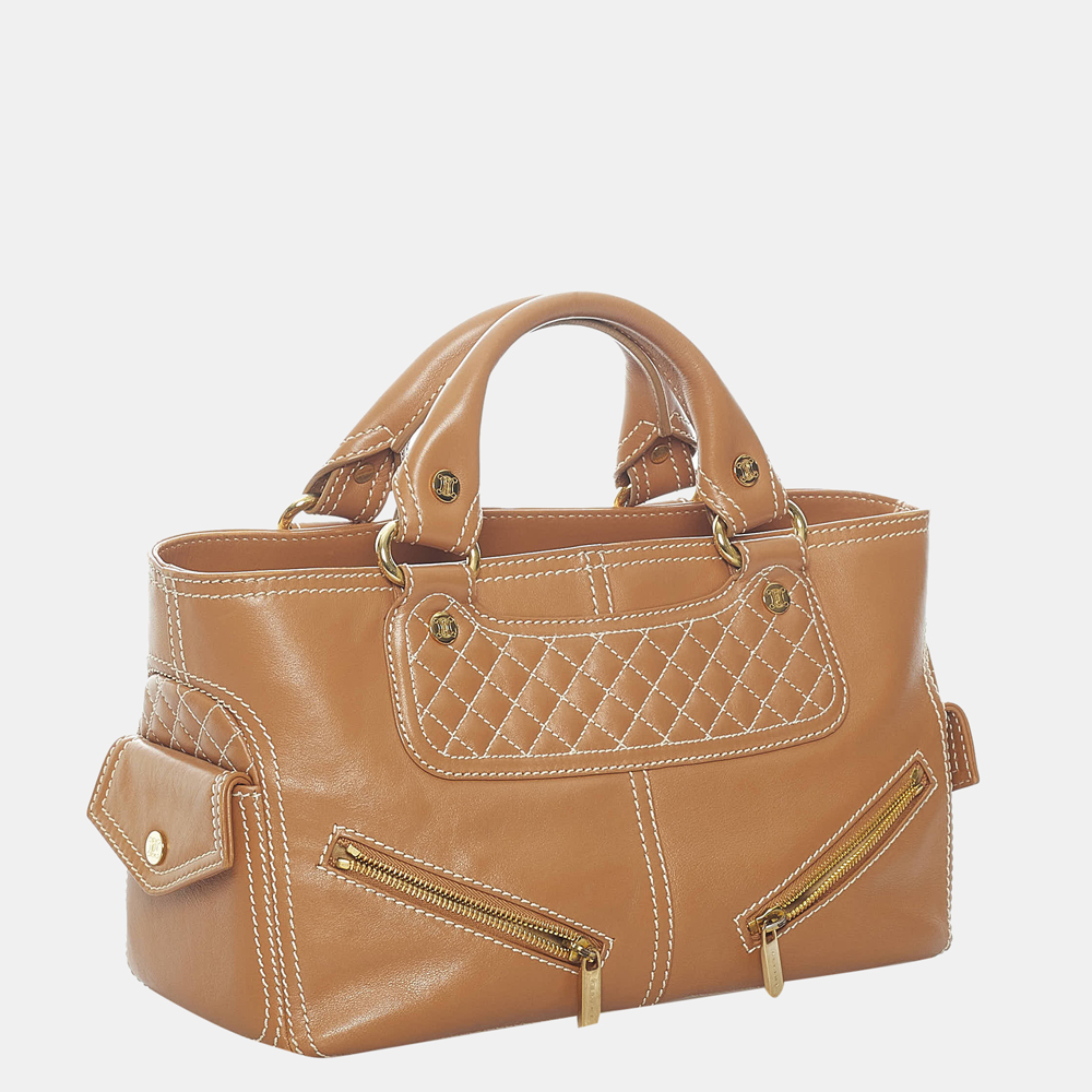 

Celine Brown Boogie Leather Handbag