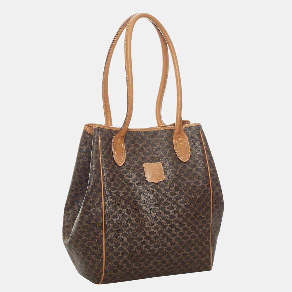 

Celine Brown Macadam Tote Bag