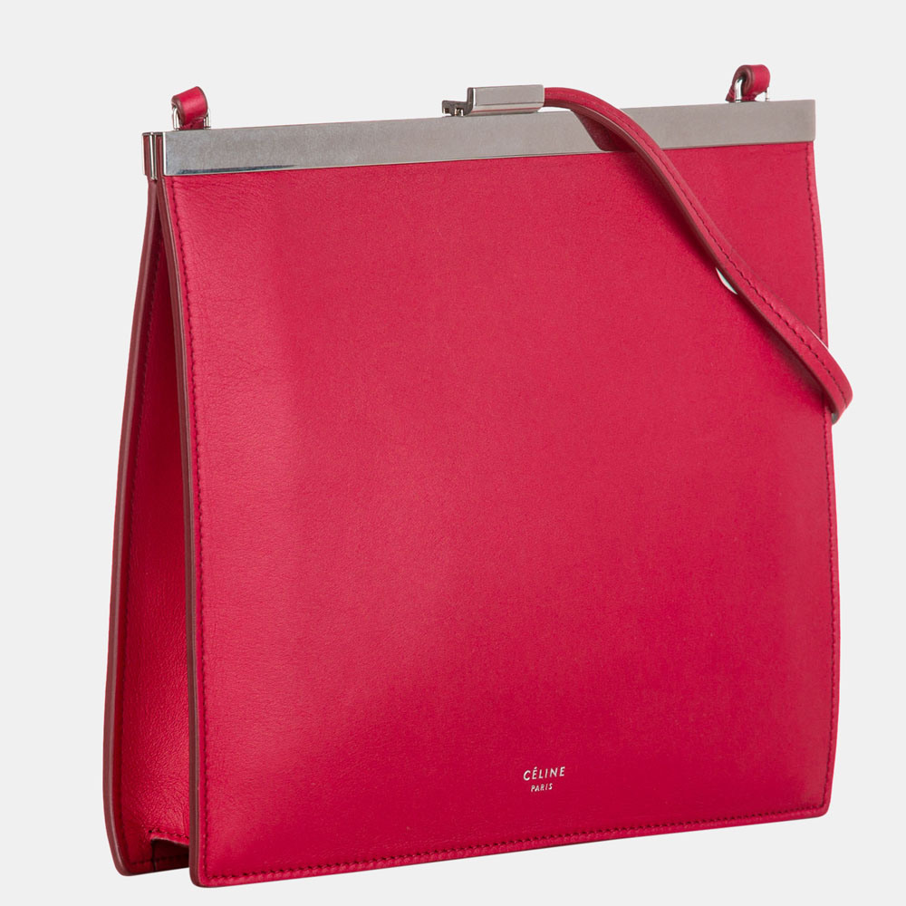 

Celine Red Leather Crossbody Bag