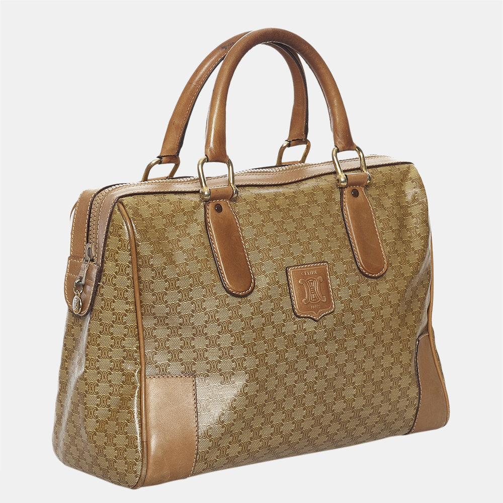 

Celine Beige/Brown Macadam Handbag