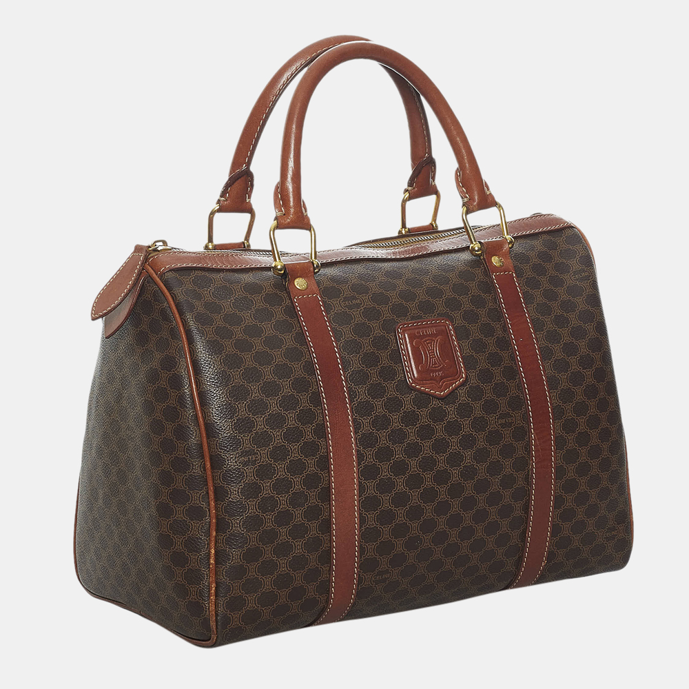 

Celine Brown Macadam Boston Bag