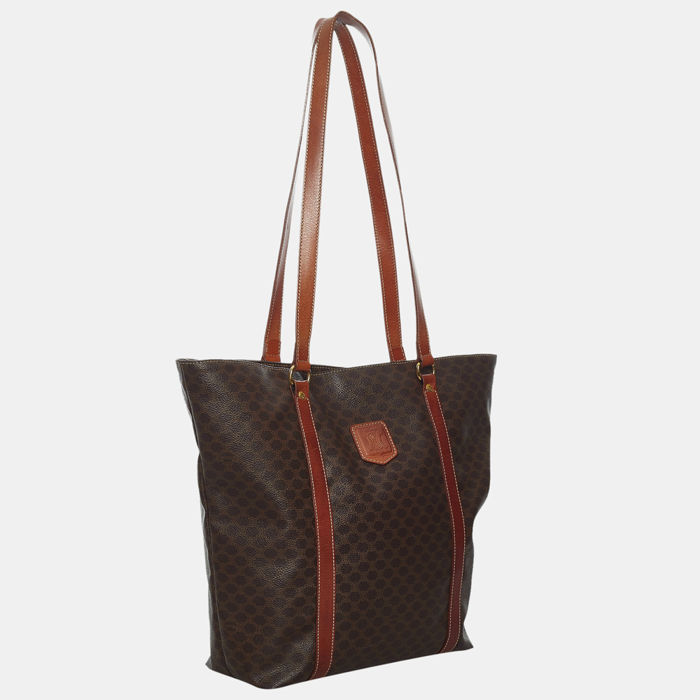 

Celine Brown Macadam Tote Bag
