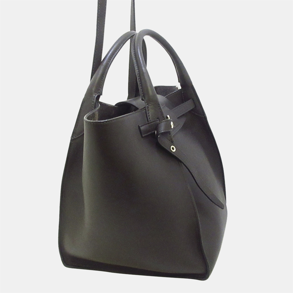 

Celine Black Small Big Leather Satchel