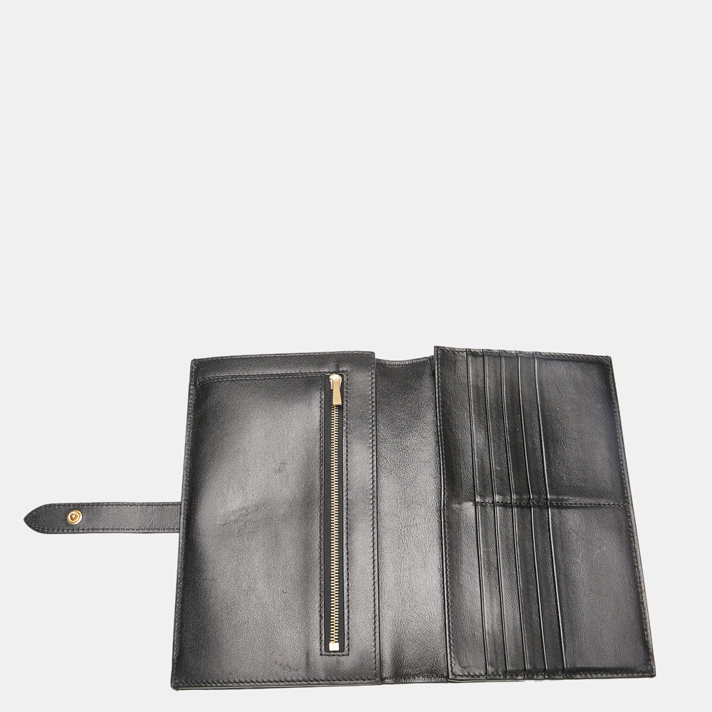 

Celine Black Small Multifunction Strap Wallet