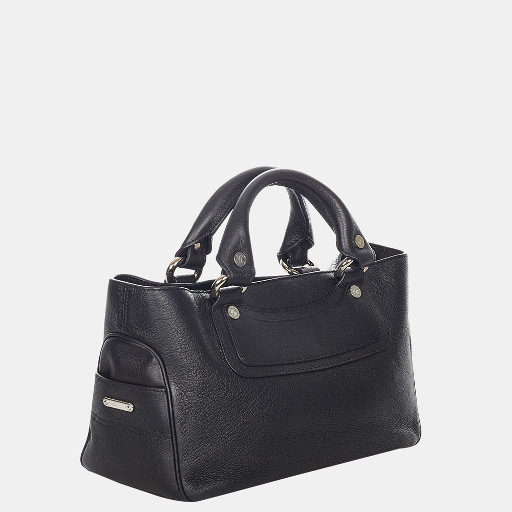 

Celine Black Boogie Leather Handbag