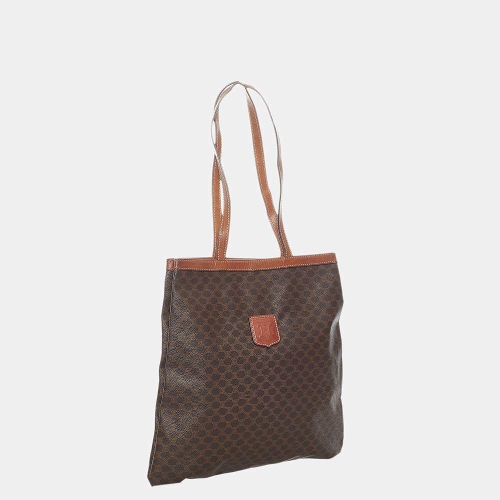 

Celine Brown Macadam Tote Bag
