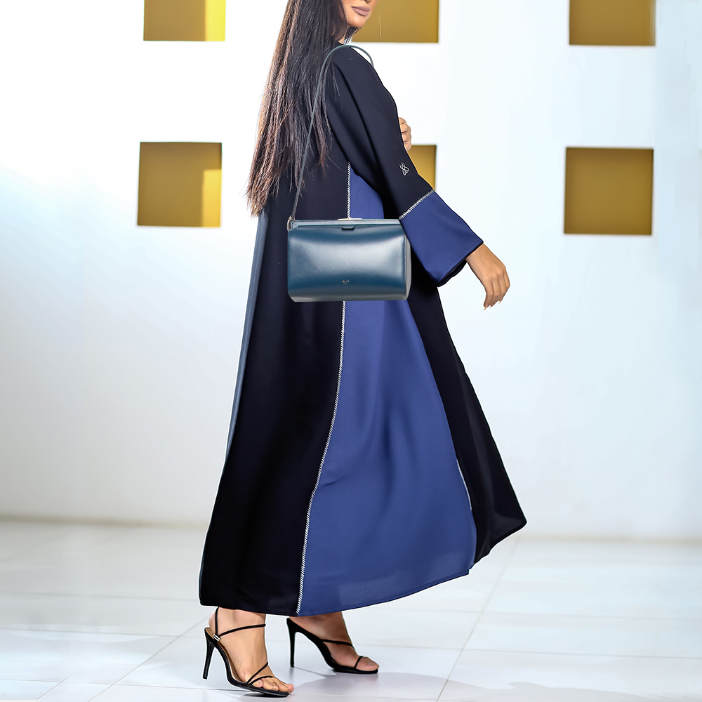 

Celine Blue Leather Shoulder Bag