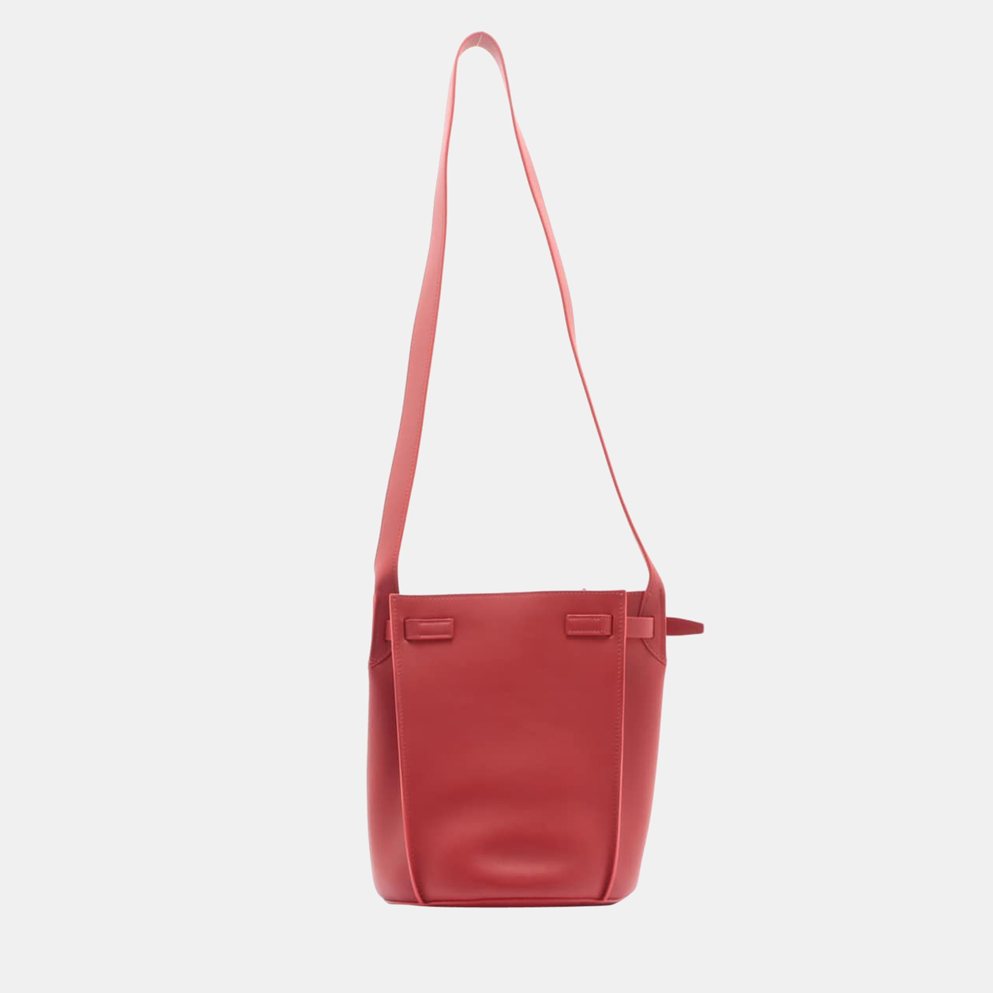

CELINE BIG BAG small Leather 2way shoulder bag Bordeaux, Brown