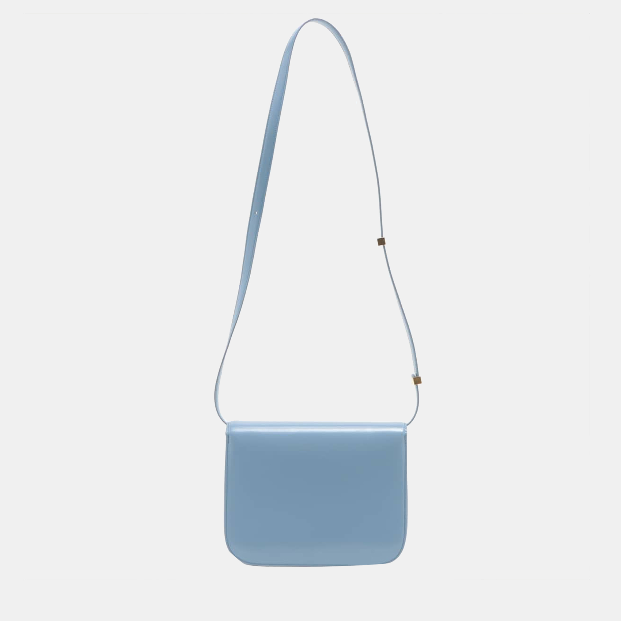 

CELINE Classic Box Leather Shoulder bag Blue