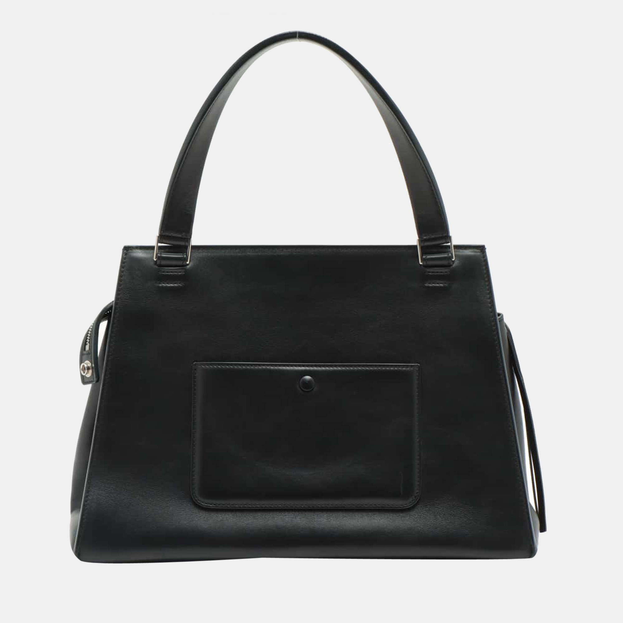 

CELINE Leather One shoulder bag Black x yellow