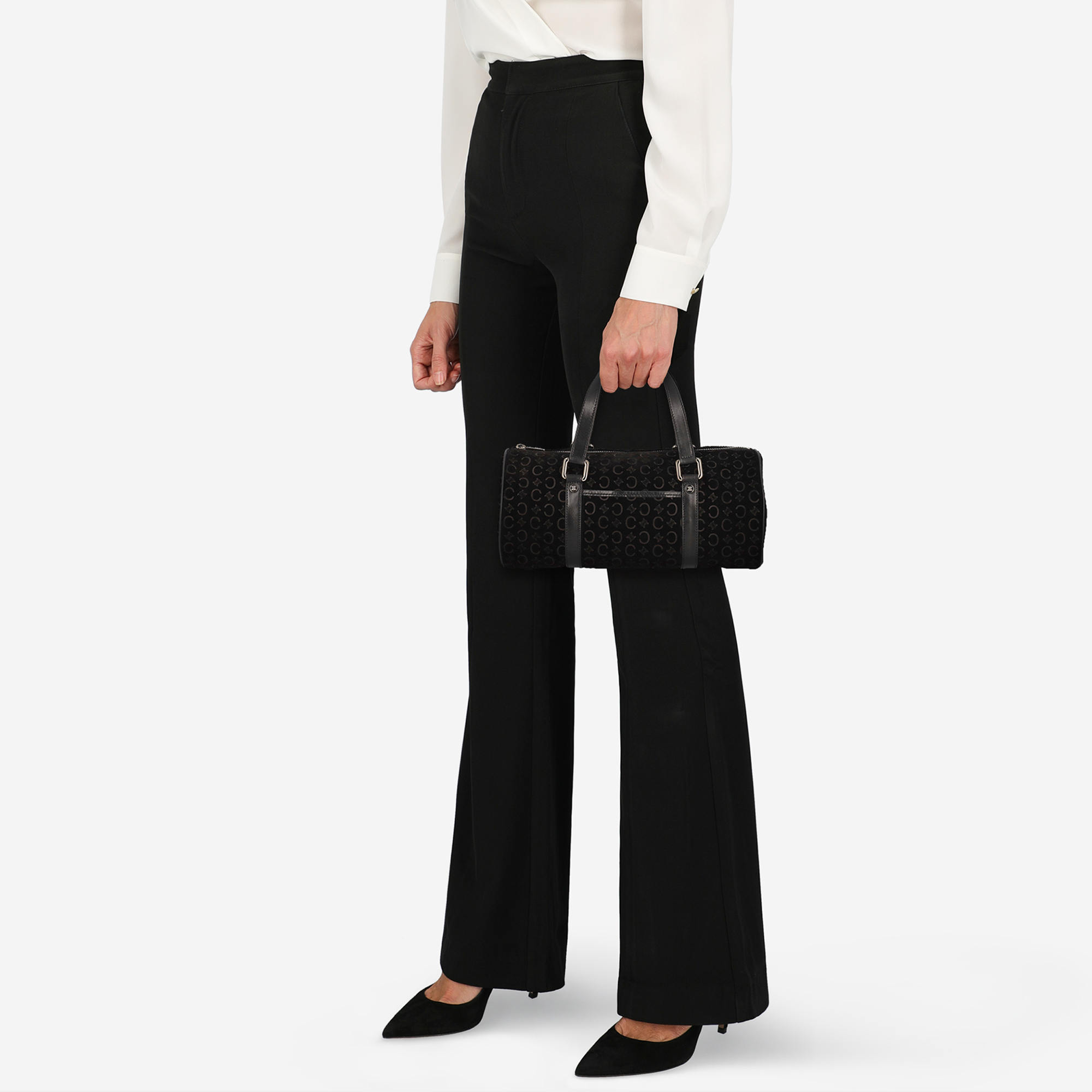 

Celine Women's Leather Tote Bag - Black