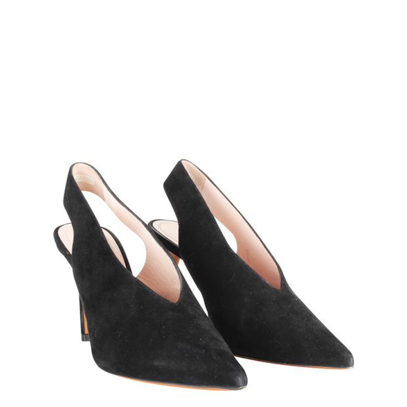 

Celine Black Suede Pointed Toes Pumps Size