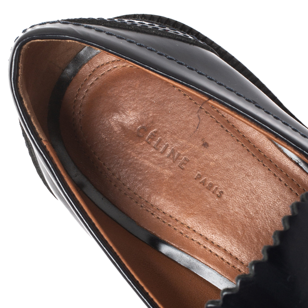 celine tassel loafers