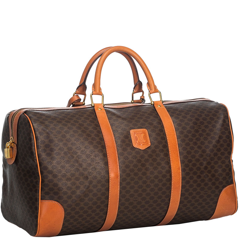 

Celine Brown Macadam Duffle Bag