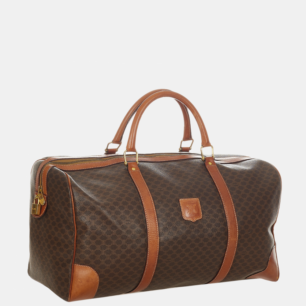 

Celine Brown Macadam Travel Bag