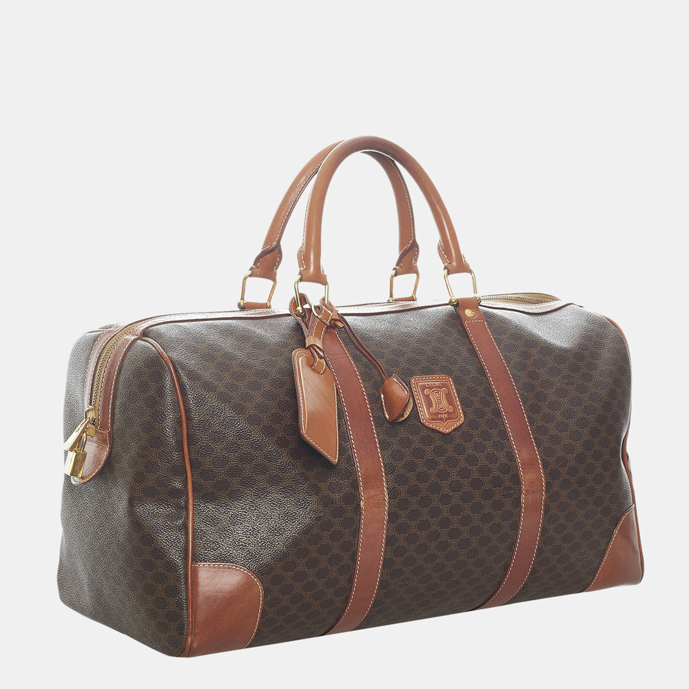 

Celine Brown Macadam Travel Bag