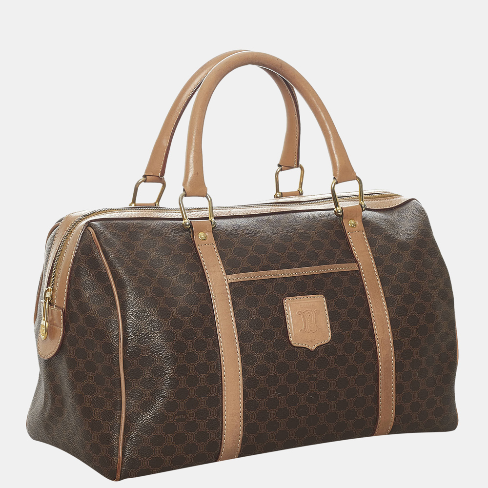 

Celine Brown Macadam Travel Bag
