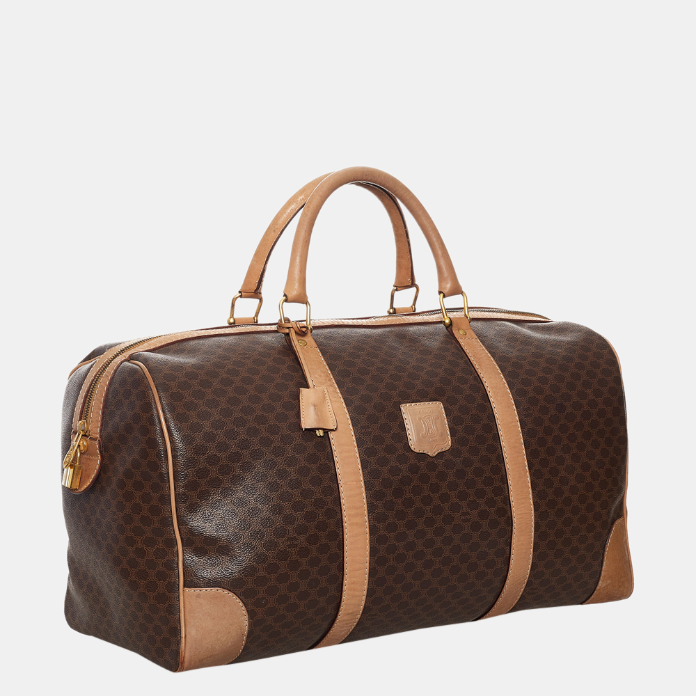 

Celine Brown Macadam Travel Bag