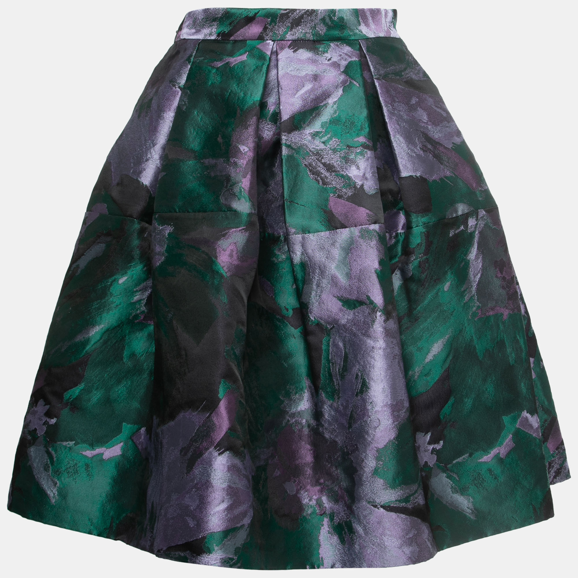 

CH Carolina Herrera Multicolor Jacquard Mini Skirt