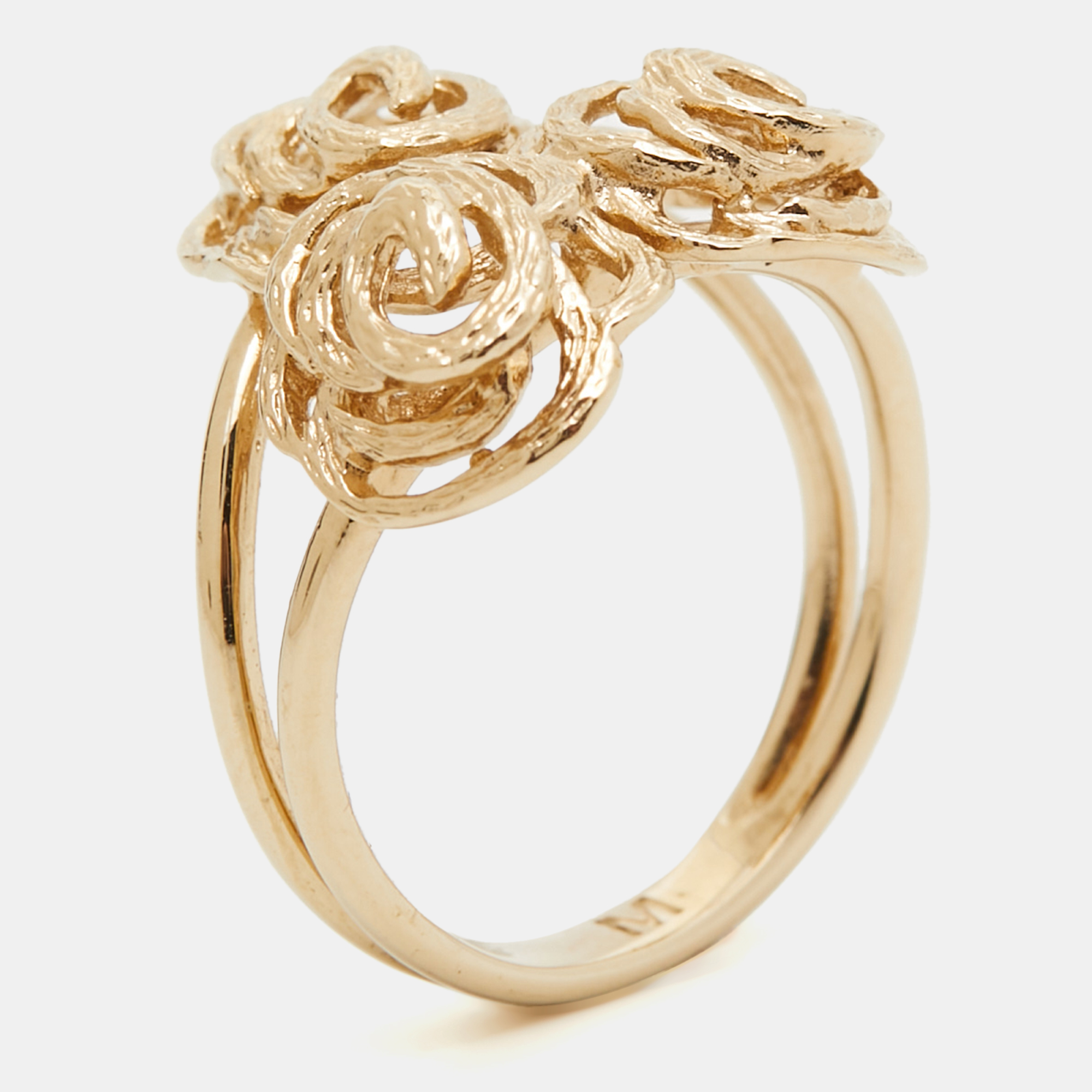 

Dior Rose Gold Tone Ring Size